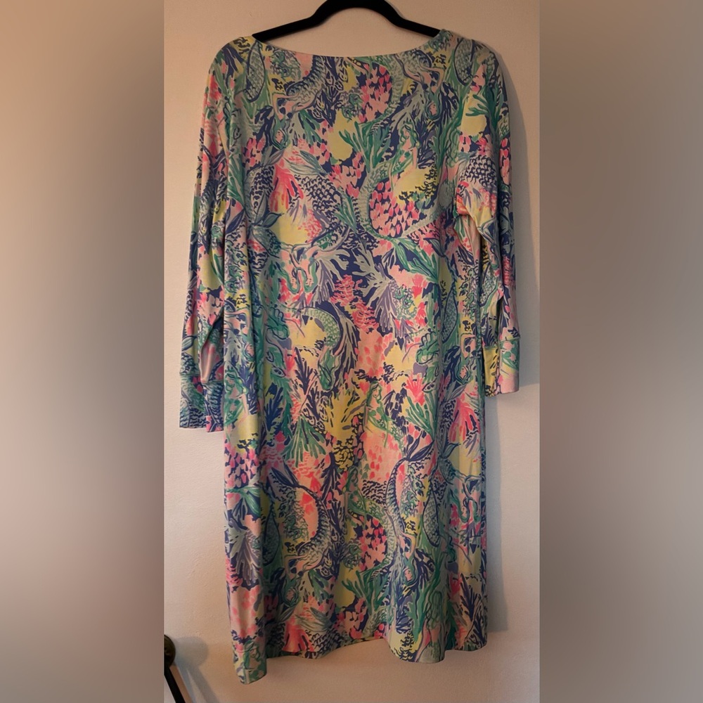 NWT Lilly Pulitzer Sophie Dress - Mermaids Cove - XL - Picture 3 of 3